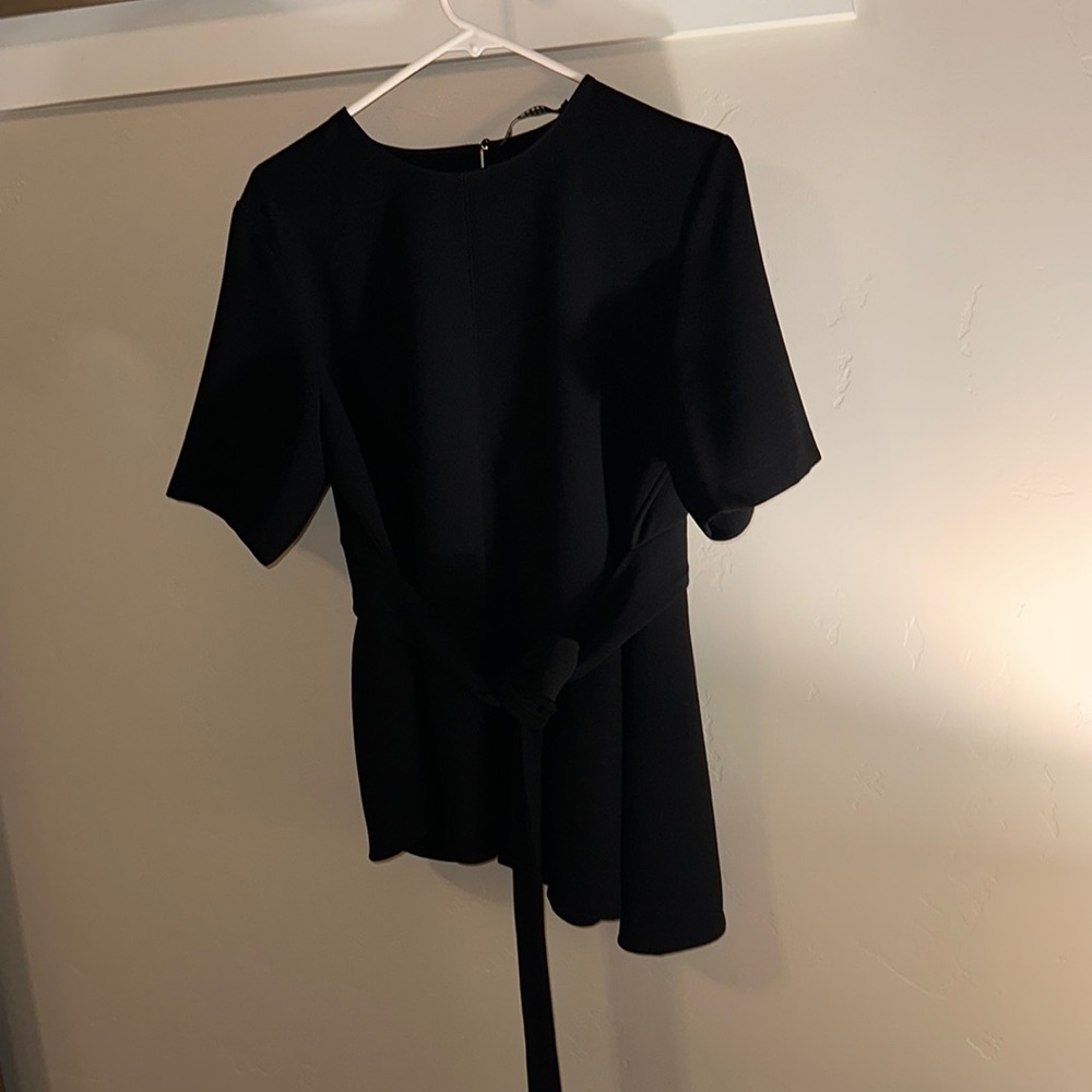Zara black blouse